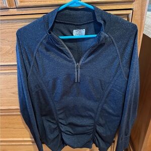 Athleta 1/4 Zip Gray